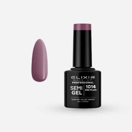 Ημιμόμιμο βερνίκι 8ml – #1014 (Red Plum)