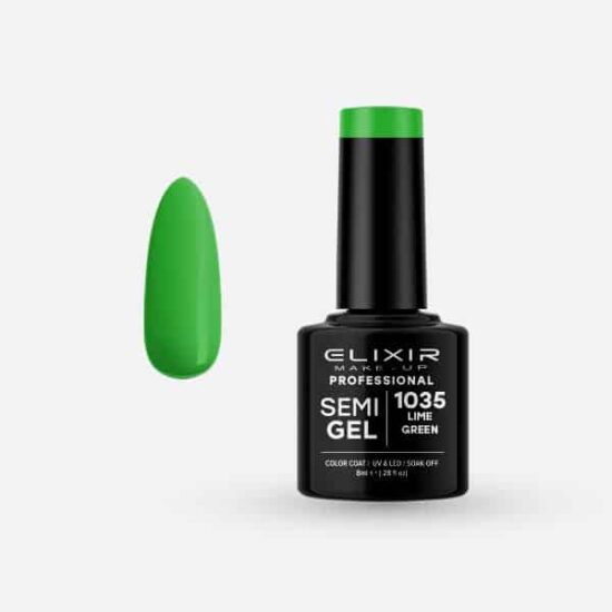 Ημιμόνιμο βερνίκι 8ml – #1035 (Lime Green)