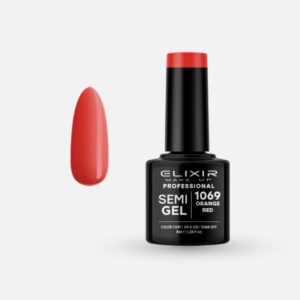 Ημιμόνιμο βερνίκι 8ml – #1069 (Orange Red)