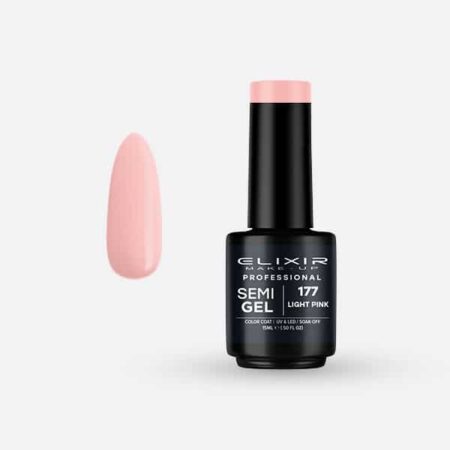 Ημιμόνιμο βερνίκι 15ml – #177 (Light Pink)
