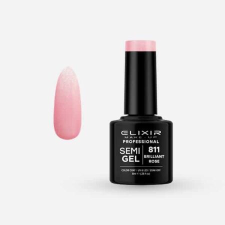 Ημιμόνιμο βερνίκι 8ml – #811 (Brilliant Rose)