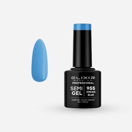Ημιμόνιμο βερνίκι 8ml – #955 (Ionian Blue)