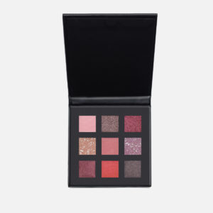 eyeshadow pallette B open