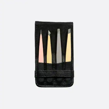 TWEEZERS KIT Επαγγελματικά Τσιμπιδάκια Φρυδιών – #553 (Σετ 4 τεμαχίων)