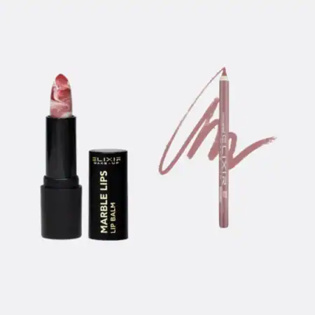 Marble Lip Combo - Rose Marble